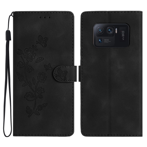For Xiaomi Mi 11 Ultra Flower Butterfly Embossing Pattern Leather Phone Case(Black)
For Xiaomi Mi 11 Ultra Flower Butterfly Embossing Pattern Leather Phone Case(Black)