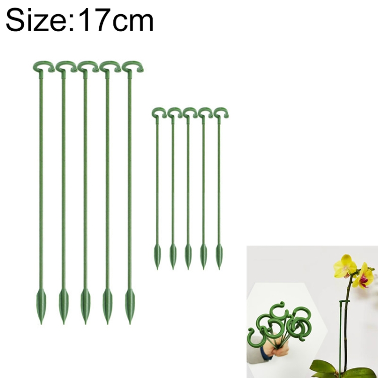 10pcs Plant Potted Flower Shape Support Rod Fixed Anti-lodging Leaf Guard Frame, Size:17cm
10pcs Plant Potted Flower Shape Support Rod Fixed Anti-lodging Leaf Guard Frame, Size:17cm