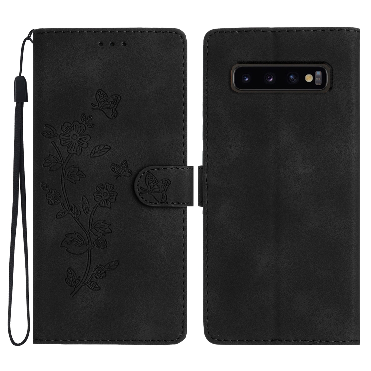 For Samsung Galaxy S10 Flower Butterfly Embossing Pattern Leather Phone Case(Black)
For Samsung Galaxy S10 Flower Butterfly Embossing Pattern Leather Phone Case(Black)