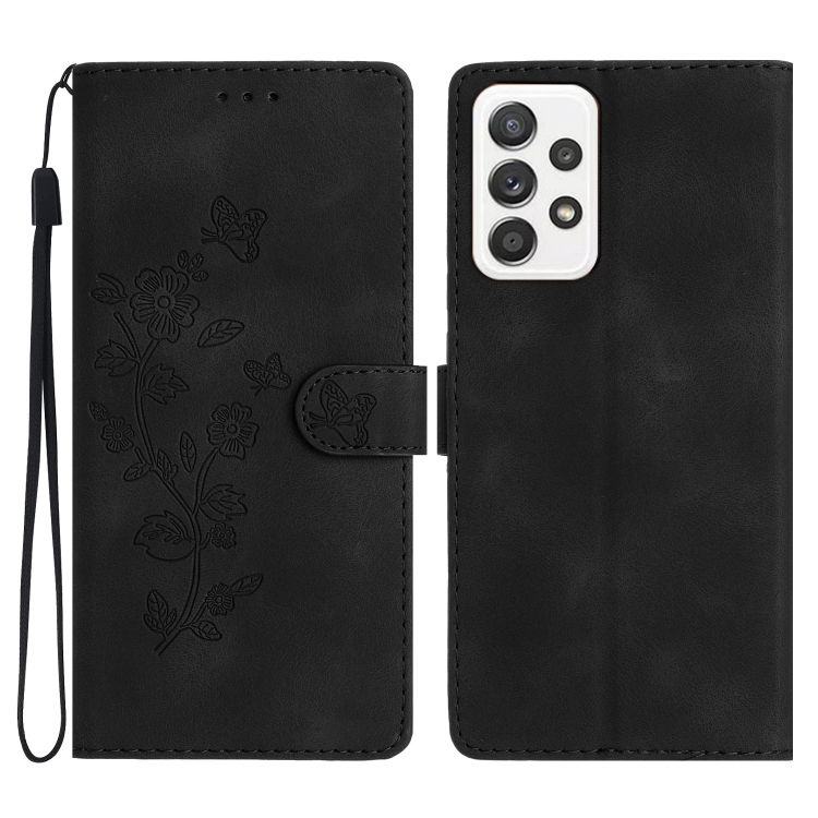 For Samsung Galaxy A32 5G Flower Butterfly Embossing Pattern Leather Phone Case(Black)
For Samsung Galaxy A32 5G Flower Butterfly Embossing Pattern Leather Phone Case(Black)