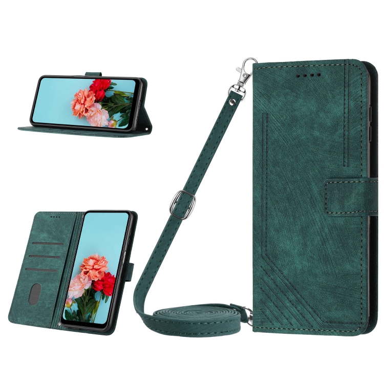 For Xiaomi Redmi 12 4G Skin Feel Stripe Pattern Leather Phone Case with Long Lanyard(Green)
For Xiaomi Redmi 12 4G Skin Feel Stripe Pattern Leather Phone Case with Long Lanyard(Green)