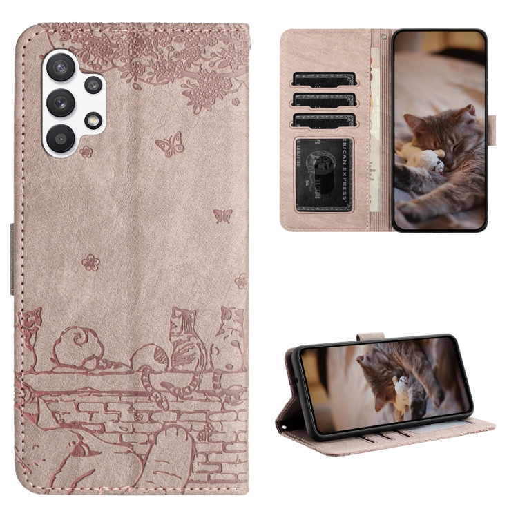 For Samsung Galaxy A32 5G Cat Embossing Pattern Leather Phone Case with Lanyard(Grey)
For Samsung Galaxy A32 5G Cat Embossing Pattern Leather Phone Case with Lanyard(Grey)
