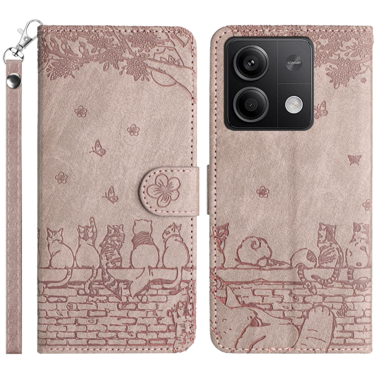 For Xiaomi Redmi Note 13 Cat Embossing Pattern Leather Phone Case with Lanyard(Grey)
For Xiaomi Redmi Note 13 Cat Embossing Pattern Leather Phone Case with Lanyard(Grey)