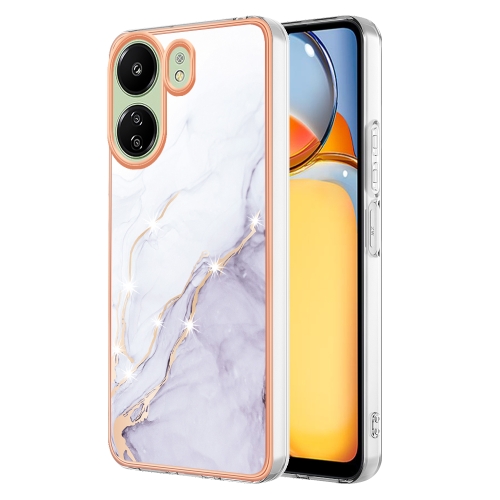 For Xiaomi Redmi 13C 4G Electroplating Marble Dual-side IMD Phone Case(White 006)
For Xiaomi Redmi 13C 4G Electroplating Marble Dual-side IMD Phone Case(White 006)