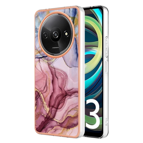 For Xiaomi Redmi A3 Electroplating Marble Dual-side IMD TPU Phone Case(Rose Red 014)
For Xiaomi Redmi A3 Electroplating Marble Dual-side IMD TPU Phone Case(Rose Red 014)
