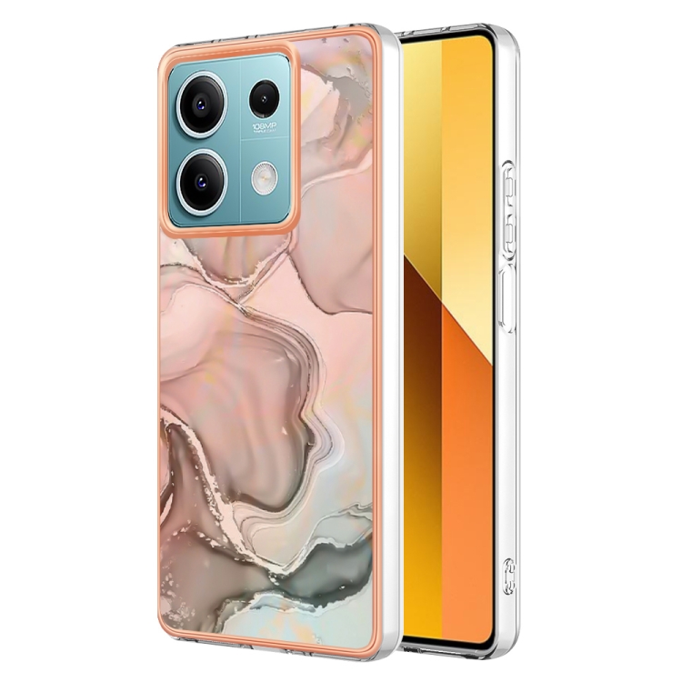 For Xiaomi Redmi Note 13 5G Global Electroplating Marble Dual-side IMD TPU Phone Case(Rose Gold 015)
For Xiaomi Redmi Note 13 5G Global Electroplating Marble Dual-side IMD TPU Phone Case(Rose Gold 015)