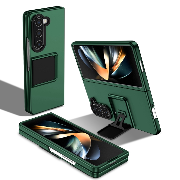 For Samsung Galaxy Z Fold6 5G Three-dimensional Folding Holder PC Phone Case(Green)
For Samsung Galaxy Z Fold6 5G Three-dimensional Folding Holder PC Phone Case(Green)