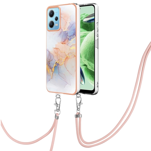 For Xiaomi Redmi Note 12 5G Global Electroplating IMD TPU Phone Case with Lanyard(White Marble)
For Xiaomi Redmi Note 12 5G Global Electroplating IMD TPU Phone Case with Lanyard(White Marble)