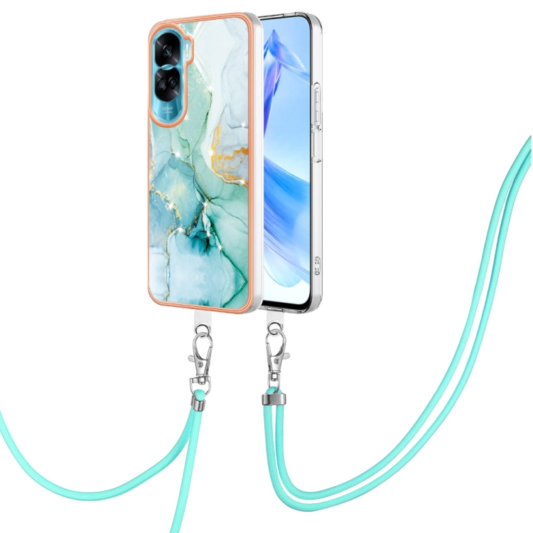 For Honor 90 Lite 5G Electroplating Marble Dual-side IMD Phone Case with Lanyard(Green 003)
For Honor 90 Lite 5G Electroplating Marble Dual-side IMD Phone Case with Lanyard(Green 003)