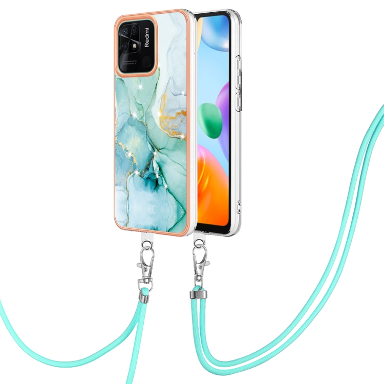 For Xiaomi Redmi 10C Electroplating Marble Dual-side IMD Phone Case with Lanyard(Green 003)
For Xiaomi Redmi 10C Electroplating Marble Dual-side IMD Phone Case with Lanyard(Green 003)