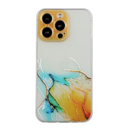 For iPhone 15 Pro Hollow Marble Pattern TPU Straight Edge Phone Case(Yellow)
For iPhone 15 Pro Hollow Marble Pattern TPU Straight Edge Phone Case(Yellow)