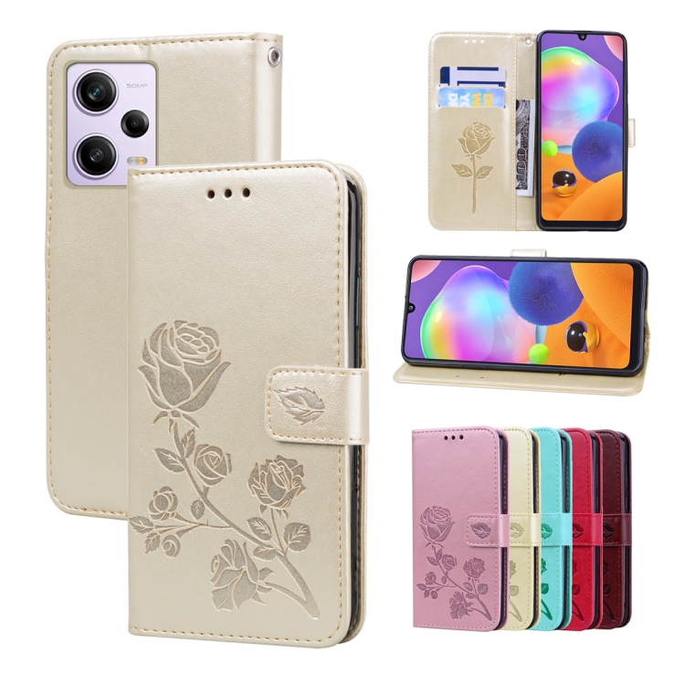 For Xiaomi Redmi Note 12 4G Global Rose Embossed Flip PU Leather Phone Case(Gold)
For Xiaomi Redmi Note 12 4G Global Rose Embossed Flip PU Leather Phone Case(Gold)