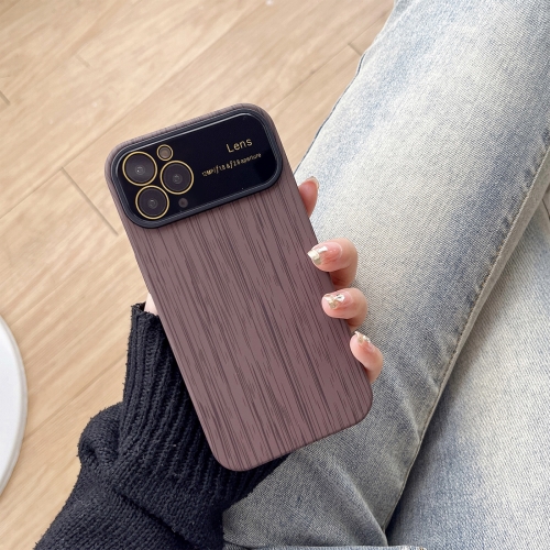 For iPhone 11 Pro Max Wood Grain TPU Phone Case with Lens Film(Grey)
For iPhone 11 Pro Max Wood Grain TPU Phone Case with Lens Film(Grey)