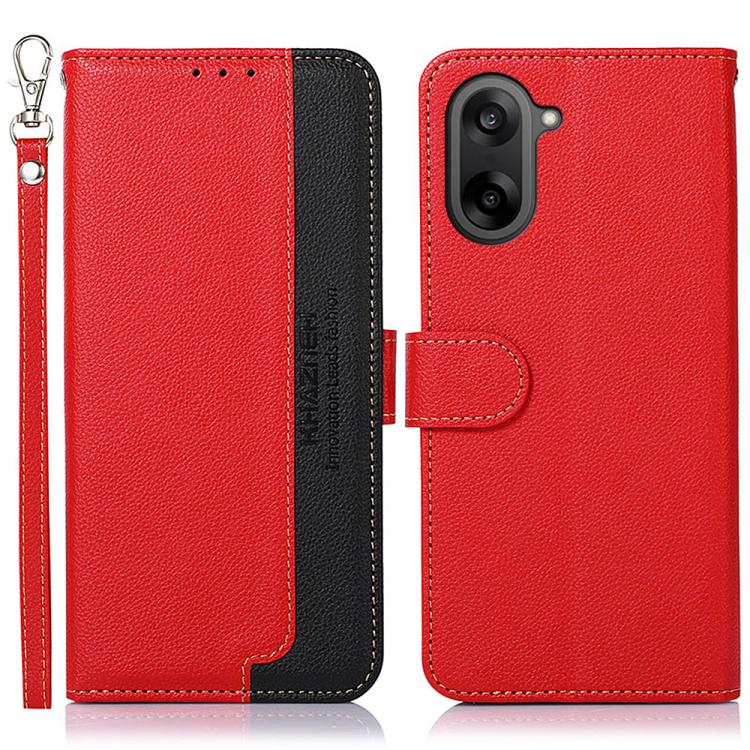 For OnePlus Nord CE5 / Ace 5 Racing KHAZNEH Litchi Texture Leather RFID Phone Case(Red)
For OnePlus Nord CE5 / Ace 5 Racing KHAZNEH Litchi Texture Leather RFID Phone Case(Red)