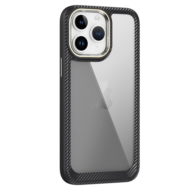 For iPhone 11 Pro Max Carbon Fiber Transparent Back Panel Phone Case(Black + Transparent Black)
For iPhone 11 Pro Max Carbon Fiber Transparent Back Panel Phone Case(Black + Transparent Black)