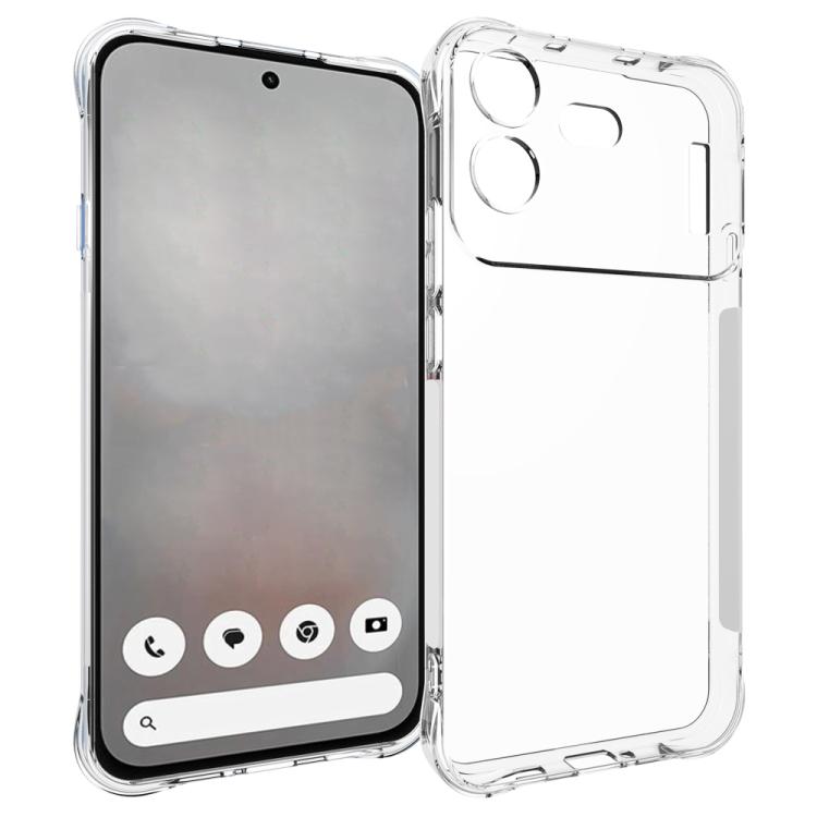 For Nothing Phone 4b Shockproof Non-slip Thickening TPU Phone Case(Transparent)
For Nothing Phone 4b Shockproof Non-slip Thickening TPU Phone Case(Transparent)