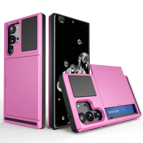 For Samsung Galaxy S20 Ultra 5G Multifunction Armor Slide Card Slot Phone Case(Pink)
For Samsung Galaxy S20 Ultra 5G Multifunction Armor Slide Card Slot Phone Case(Pink)