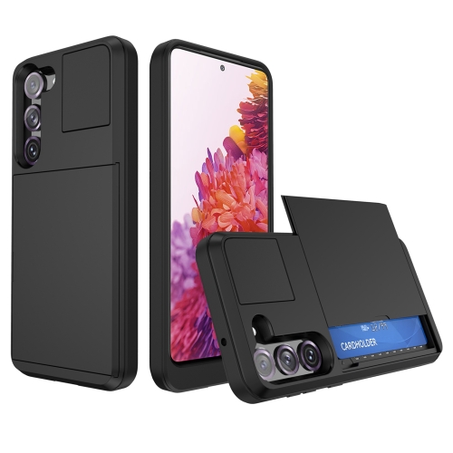 For Samsung Galaxy S20 FE Multifunction Armor Slide Card Slot Phone Case(Black)
For Samsung Galaxy S20 FE Multifunction Armor Slide Card Slot Phone Case(Black)