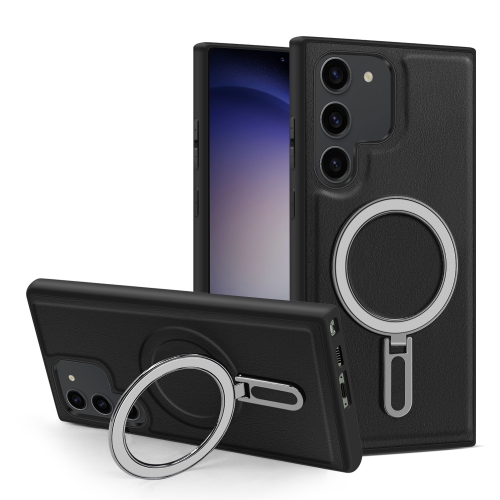 For Samsung Galaxy S23+ 5G MagSafe Magnetic Holder Phone Case(Black)
For Samsung Galaxy S23+ 5G MagSafe Magnetic Holder Phone Case(Black)
