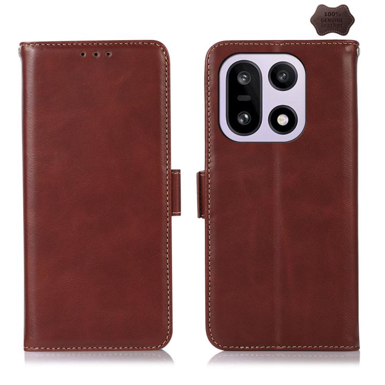 For OnePlus 15 Magnetic Crazy Horse Texture Genuine Leather RFID Phone Case(Brown)
For OnePlus 15 Magnetic Crazy Horse Texture Genuine Leather RFID Phone Case(Brown)