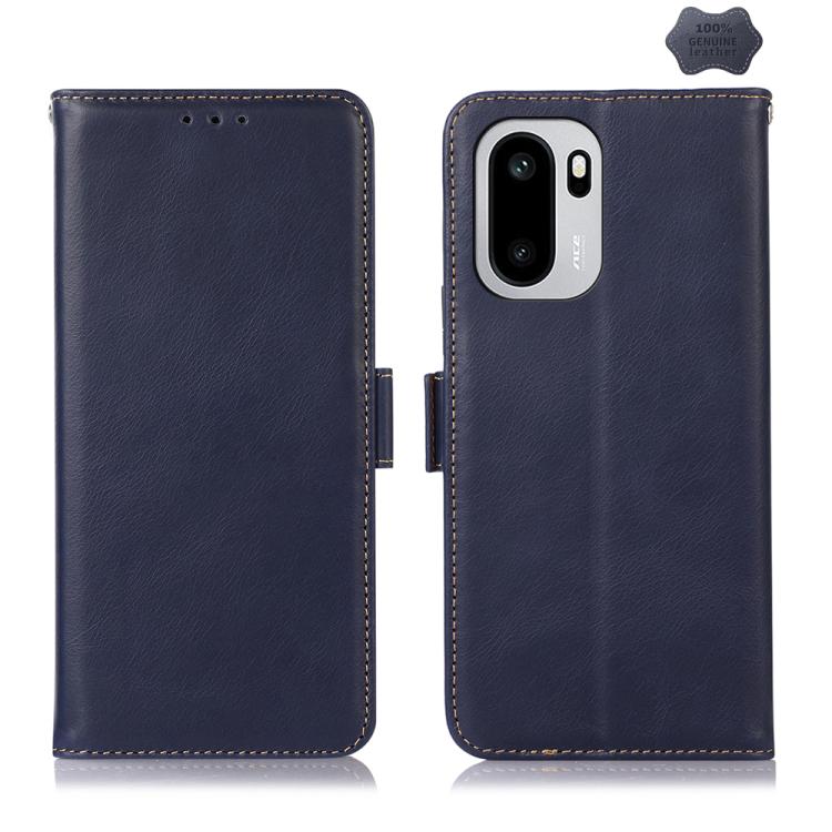 For OnePlus 15R/Ace 6 5G/Ace 6T 5G Magnetic Crazy Horse Texture Genuine Leather RFID Phone Case(Blue)
For OnePlus 15R/Ace 6 5G/Ace 6T 5G Magnetic Crazy Horse Texture Genuine Leather RFID Phone Case(Blue)