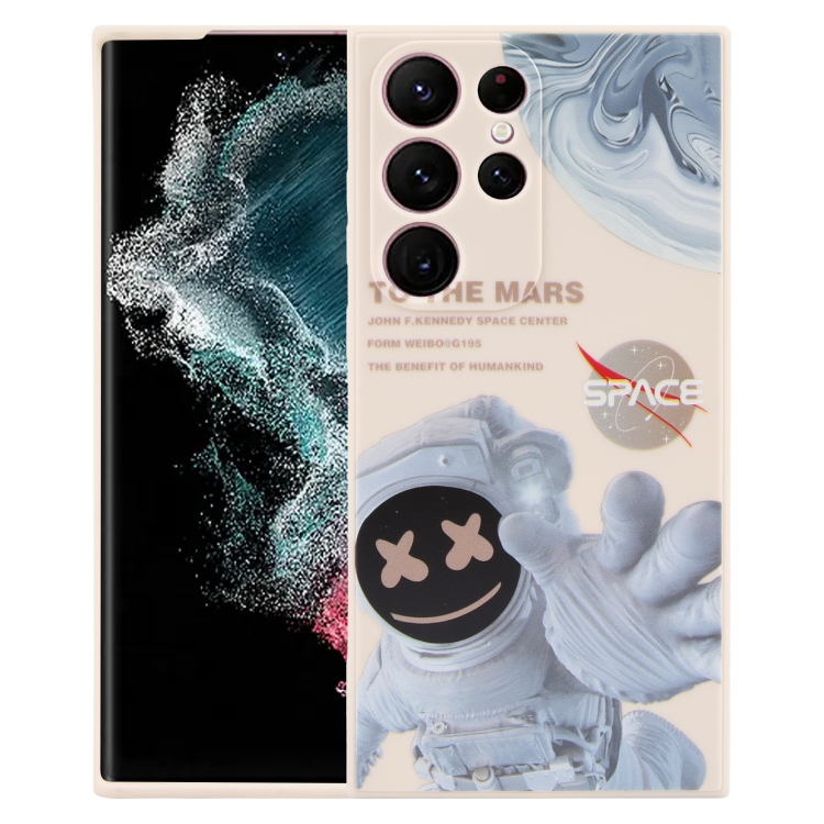 For Samsung Galaxy S22 Ultra 5G Martian Astronaut Pattern Shockproof Phone Case(White)
For Samsung Galaxy S22 Ultra 5G Martian Astronaut Pattern Shockproof Phone Case(White)