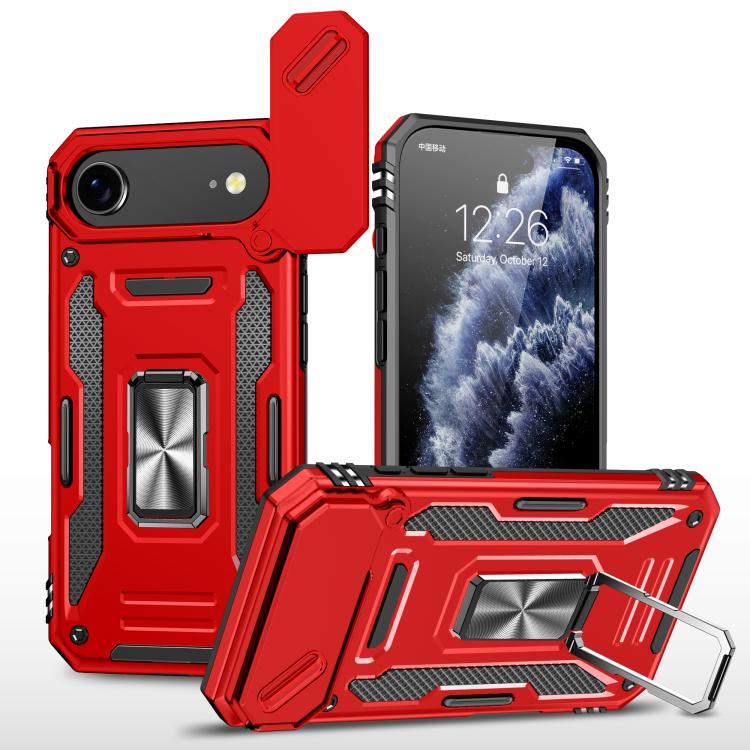 For iPhone Air Armor PC + TPU Camera Shield Phone Case(Red)
For iPhone Air Armor PC + TPU Camera Shield Phone Case(Red)