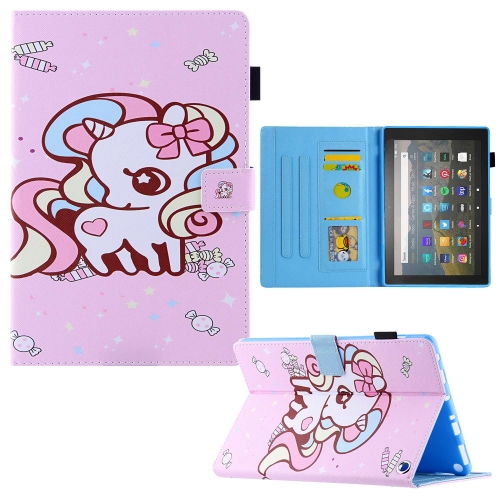 For Amazon Fire Max 11 2023 Colored Drawing Smart Leather Tablet Case(Candy Unicorn)
For Amazon Fire Max 11 2023 Colored Drawing Smart Leather Tablet Case(Candy Unicorn)