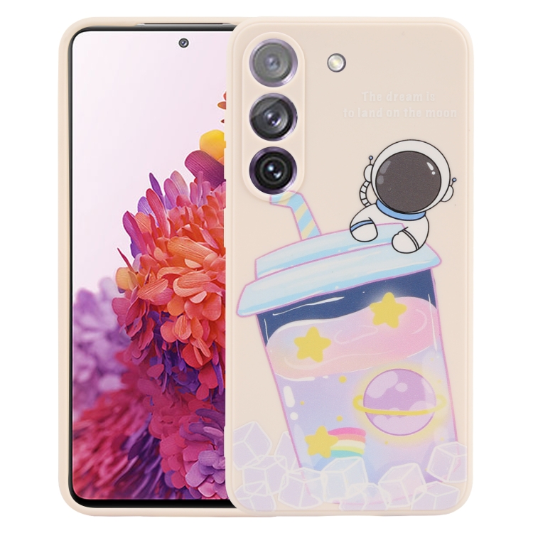 For Samsung Galaxy S20 FE 5G Milk Tea Astronaut Pattern Liquid Silicone Phone Case(White)
For Samsung Galaxy S20 FE 5G Milk Tea Astronaut Pattern Liquid Silicone Phone Case(White)