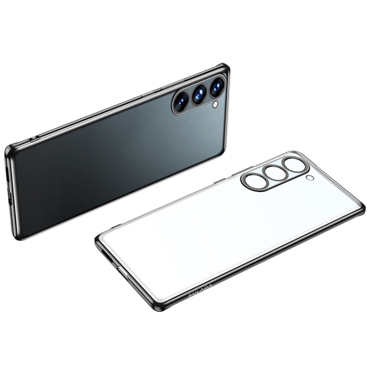 For Samsung Galaxy S23+ 5G SULADA Electroplating Frosted TPU Phone Case(Black)
For Samsung Galaxy S23+ 5G SULADA Electroplating Frosted TPU Phone Case(Black)