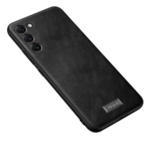 For Samsung Galaxy S23 5G SULADA Shockproof TPU + Handmade Leather Phone Case(Black)
For Samsung Galaxy S23 5G SULADA Shockproof TPU + Handmade Leather Phone Case(Black)