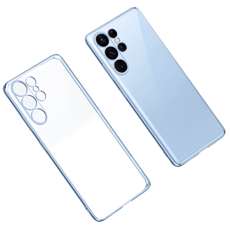 For Samsung Galaxy S23 Ultra 5G SULADA Shockproof Plating TPU Transparent Phone Case(New Blue)
For Samsung Galaxy S23 Ultra 5G SULADA Shockproof Plating TPU Transparent Phone Case(New Blue)