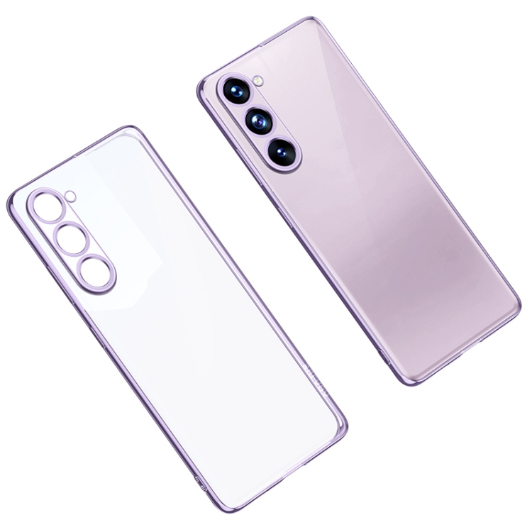 For Samsung Galaxy S23+ 5G SULADA Shockproof Plating TPU Transparent Phone Case(Purple)
For Samsung Galaxy S23+ 5G SULADA Shockproof Plating TPU Transparent Phone Case(Purple)