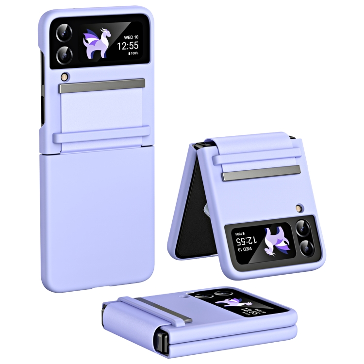 For Samsung Galaxy Flip4 PC Skin Feel Hinge Shockproof Protective Phone Case(Purple)
For Samsung Galaxy Flip4 PC Skin Feel Hinge Shockproof Protective Phone Case(Purple)