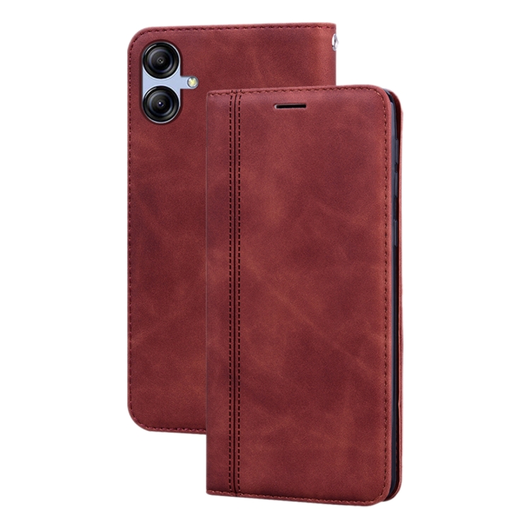For Samsung Galaxy A04E Frosted Business Magnetic Horizontal Flip PU Phone Case(Brown)
For Samsung Galaxy A04E Frosted Business Magnetic Horizontal Flip PU Phone Case(Brown)