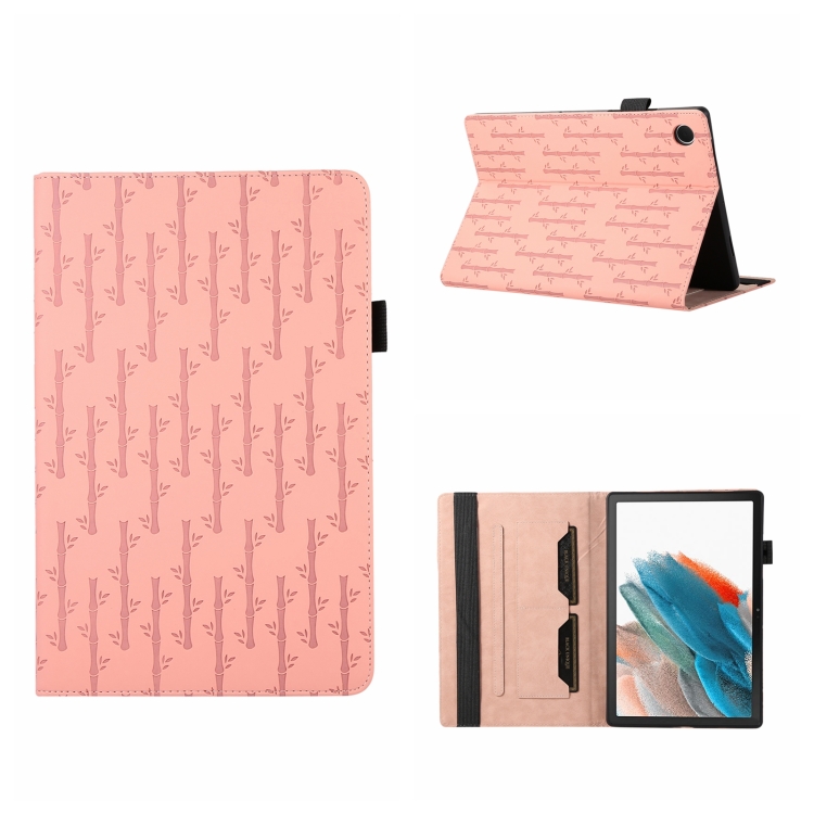 For Samsung Galaxy Tab A8 10.5 2021 Lucky Bamboo Pattern Leather Tablet Case(Pink)
For Samsung Galaxy Tab A8 10.5 2021 Lucky Bamboo Pattern Leather Tablet Case(Pink)