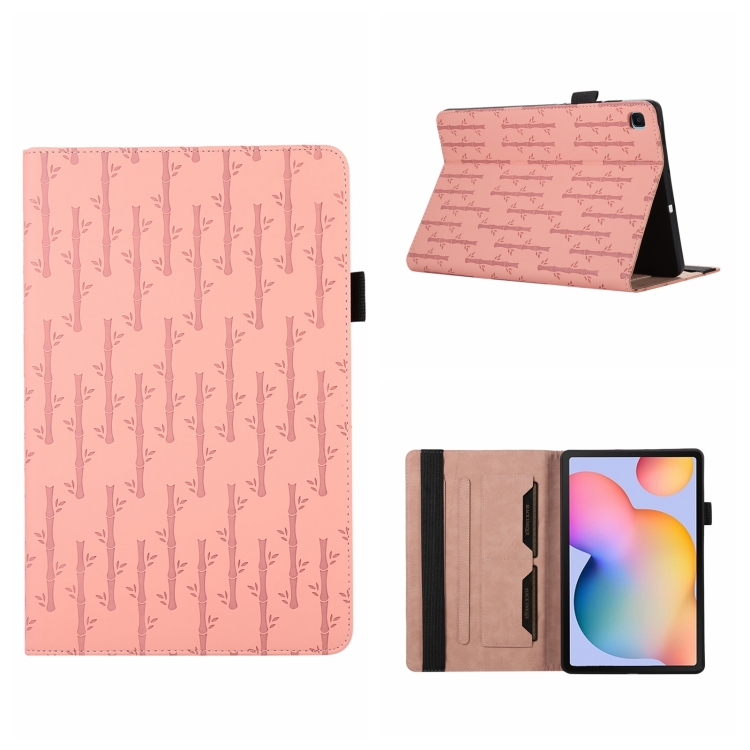 For Samsung Galaxy Tab S6 Lite P610 Lucky Bamboo Pattern Leather Tablet Case(Pink)
For Samsung Galaxy Tab S6 Lite P610 Lucky Bamboo Pattern Leather Tablet Case(Pink)