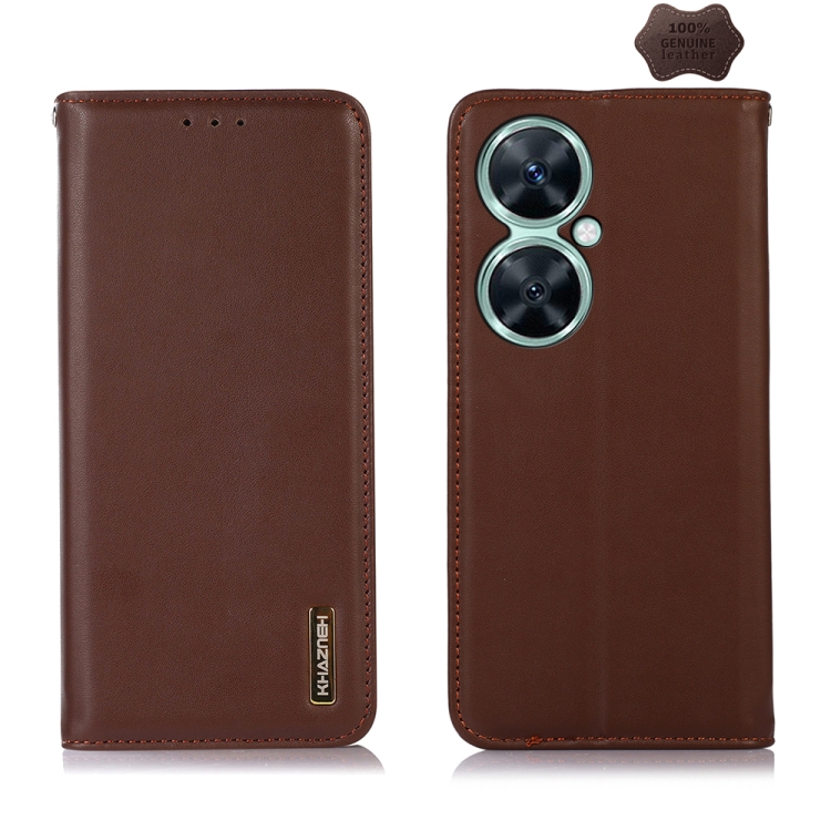 For Huawei Nova 11i / Enjoy 60 Pro / Maimang 20 5G KHAZNEH Nappa Top Layer Cowhide Leather Phone Case(Brown)
For Huawei Nova 11i / Enjoy 60 Pro / Maimang 20 5G KHAZNEH Nappa Top Layer Cowhide Leather Phone Case(Brown)