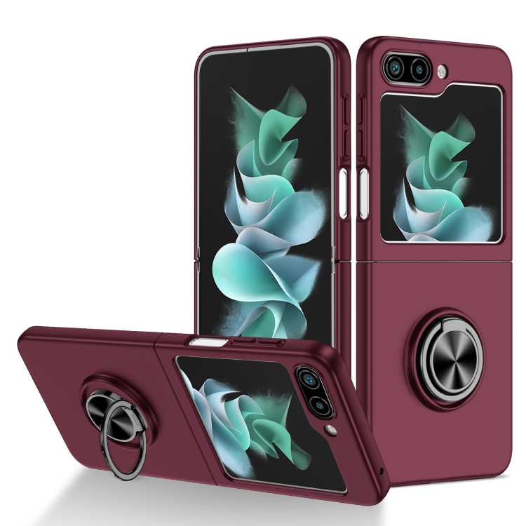 For Samsung Galaxy Z Flip7 FE / Flip6 Armor Ring Holder Phone Case(Wine Red)
For Samsung Galaxy Z Flip7 FE / Flip6 Armor Ring Holder Phone Case(Wine Red)