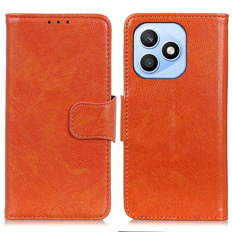 For Honor X8d 4G Nappa Texture Flip Leather Phone Case(Orange)
For Honor X8d 4G Nappa Texture Flip Leather Phone Case(Orange)
