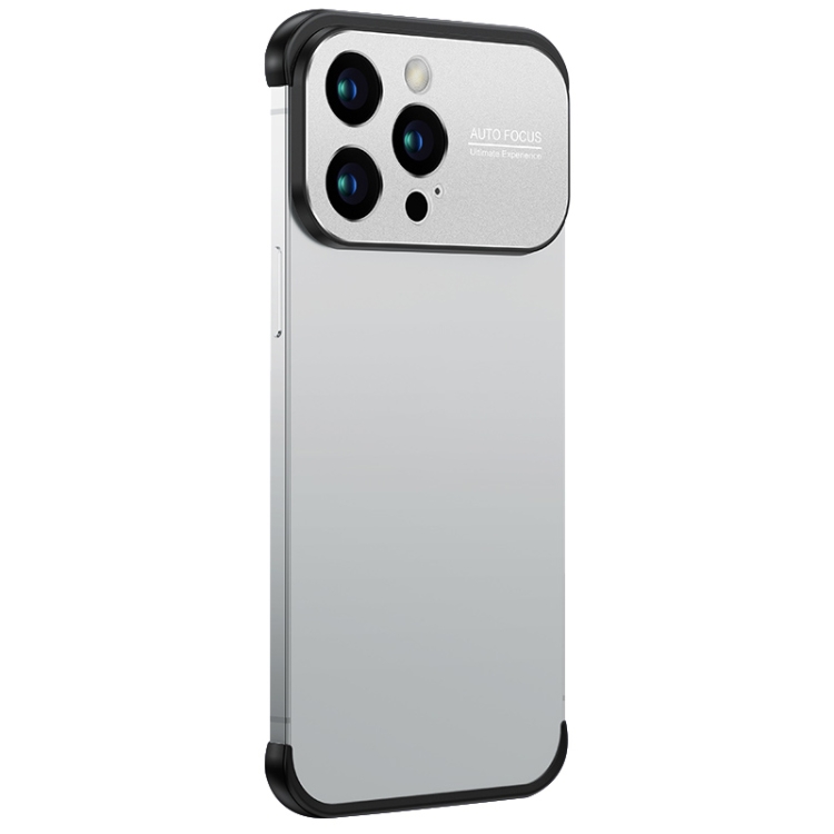 For iPhone 13 Pro Metal Large Window + TPU Corners Phone Protective Frame(White)
For iPhone 13 Pro Metal Large Window + TPU Corners Phone Protective Frame(White)