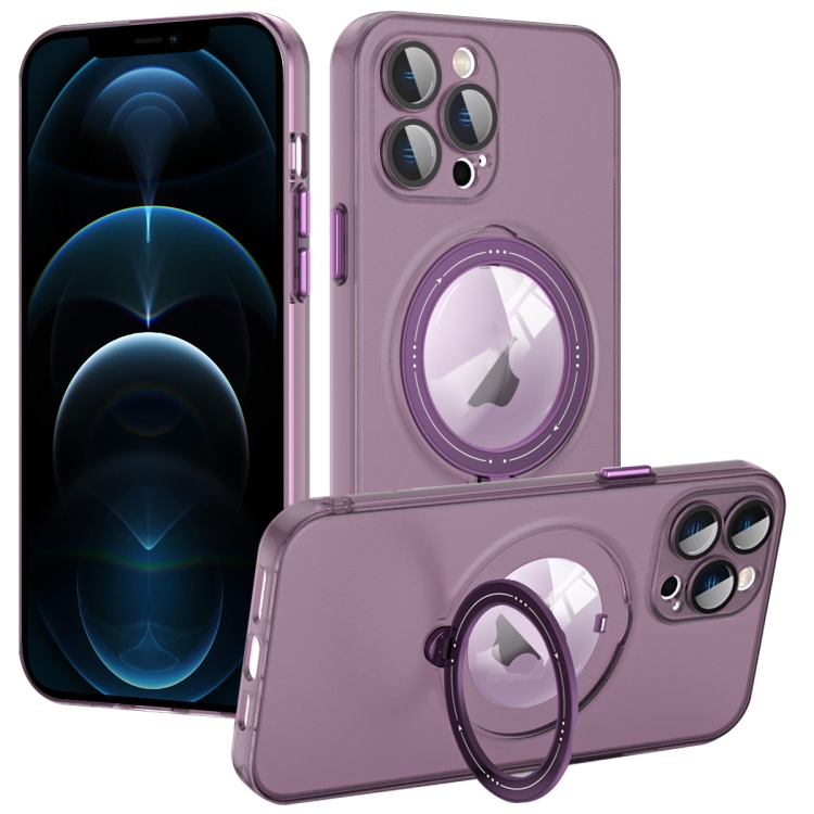 For iPhone 12 Pro Max MagSafe Multifunction Holder Phone Case(Dark Purple)
For iPhone 12 Pro Max MagSafe Multifunction Holder Phone Case(Dark Purple)