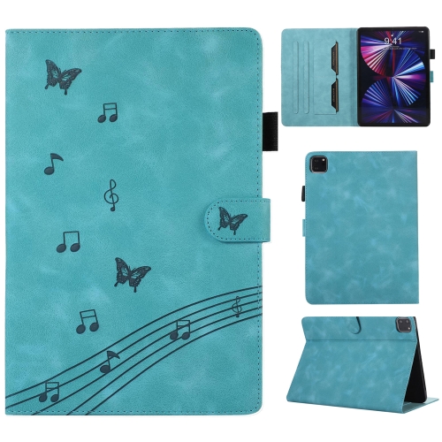 For iPad Pro 12.9 2022 / 2021 / 2020 Staff Music Embossed Smart Leather Tablet Case(Blue)
For iPad Pro 12.9 2022 / 2021 / 2020 Staff Music Embossed Smart Leather Tablet Case(Blue)