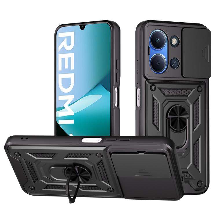 For OnePlus 15 Sliding Camera Cover Design TPU+PC Phone Case(Black)
For OnePlus 15 Sliding Camera Cover Design TPU+PC Phone Case(Black)
