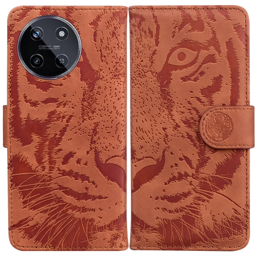 For Realme 11 4G Global Tiger Embossing Pattern Flip Leather Phone Case(Brown)
For Realme 11 4G Global Tiger Embossing Pattern Flip Leather Phone Case(Brown)