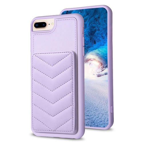 For iPhone 8 Plus / 7 Plus BF26 Wave Pattern Card Bag Holder Phone Case(Purple)
For iPhone 8 Plus / 7 Plus BF26 Wave Pattern Card Bag Holder Phone Case(Purple)