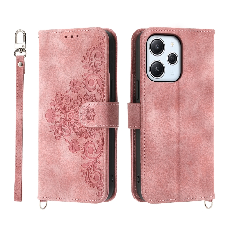 For Xiaomi Redmi 12 4G Skin-feel Flowers Embossed Wallet Leather Phone Case(Pink)
For Xiaomi Redmi 12 4G Skin-feel Flowers Embossed Wallet Leather Phone Case(Pink)