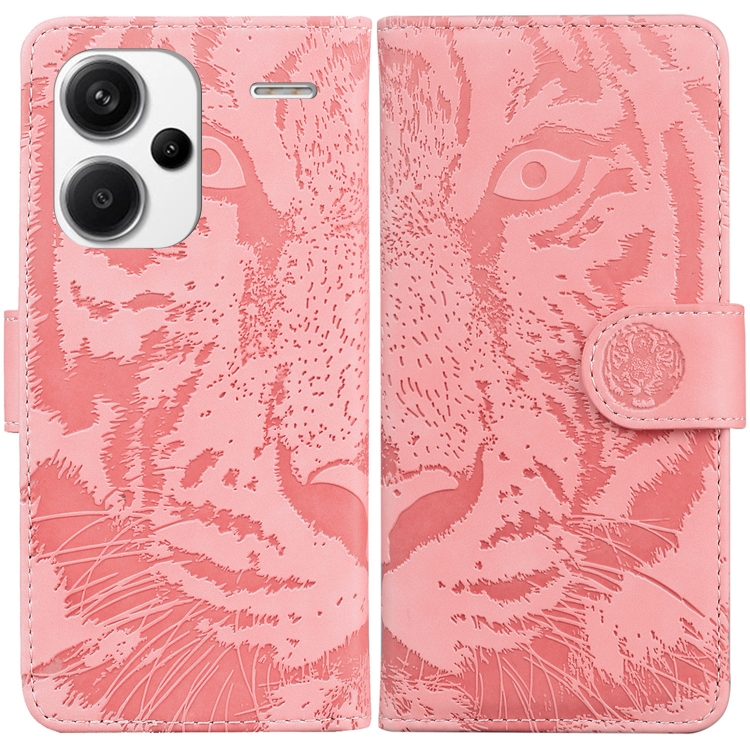 For Xiaomi Redmi Note 13 Pro+ 5G Tiger Embossing Pattern Leather Phone Case(Pink)
For Xiaomi Redmi Note 13 Pro+ 5G Tiger Embossing Pattern Leather Phone Case(Pink)