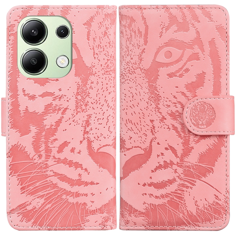 For Xiaomi Redmi Note 13 4G Global Tiger Embossing Pattern Leather Phone Case(Pink)
For Xiaomi Redmi Note 13 4G Global Tiger Embossing Pattern Leather Phone Case(Pink)