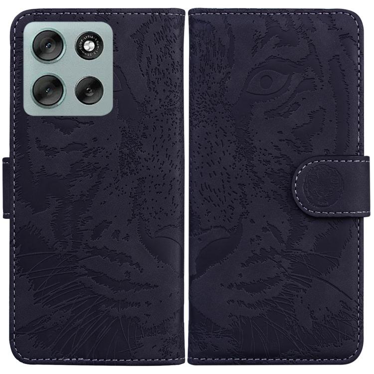 For Motorola Moto G56 5G / G66j 5G / G66y 5G Tiger Embossing Pattern Leather Phone Case(Black)
For Motorola Moto G56 5G / G66j 5G / G66y 5G Tiger Embossing Pattern Leather Phone Case(Black)